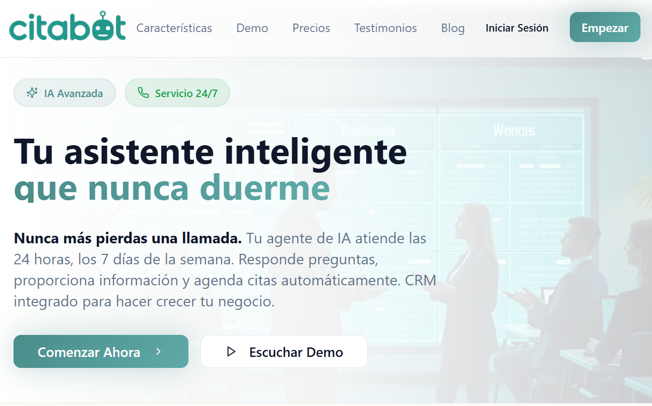 CitaBot - Agendamiento Inteligente con IA