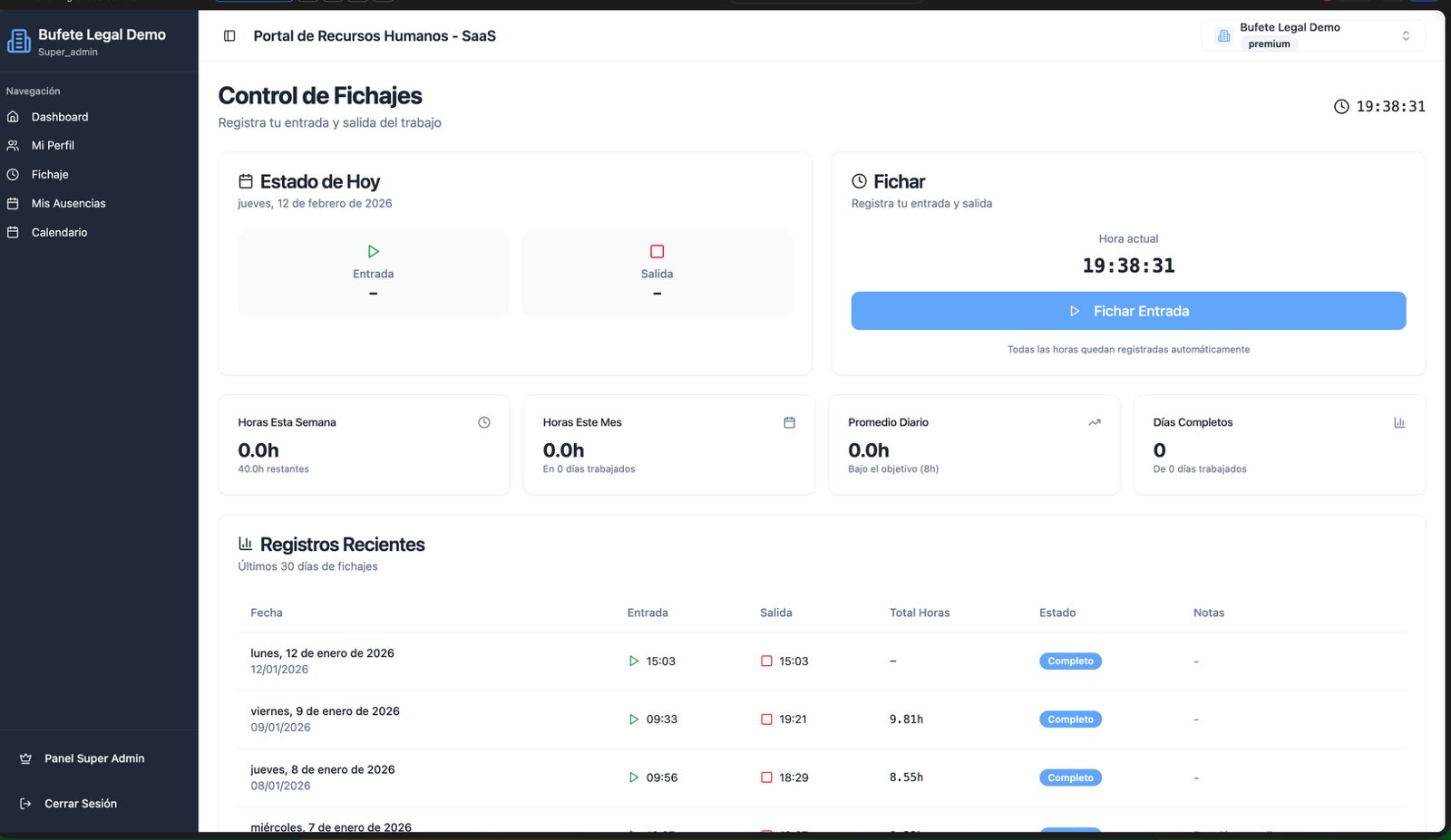 TeamPulse HR - Gestión de RRHH Cloud